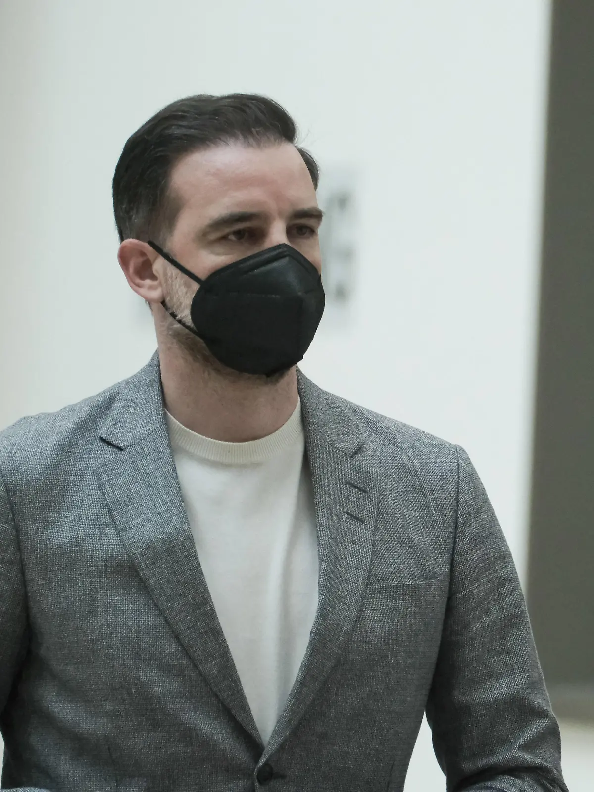  Düsseldorf 29.04.2021 Amtsgericht Verhandlung Prozess wegen Besitz von kinderpornografischen Materials  Christoph Metzelder *** Dusseldorf 29 04 2021 District Court Trial  Christoph Metzelder