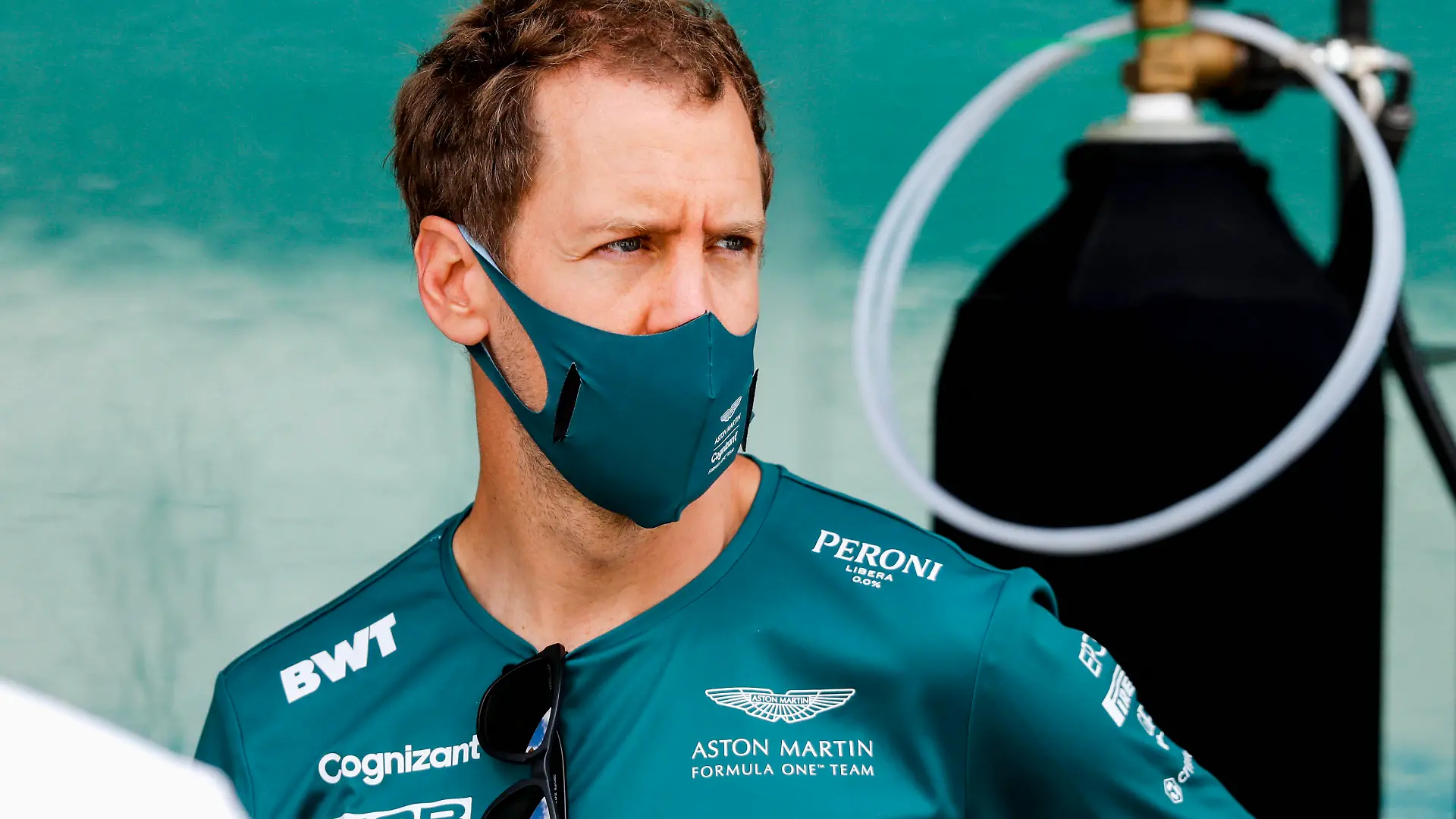 Formula 1 2021: Portuguese GP ALGARVE INTERNATIONAL CIRCUIT, PORTUGAL - APRIL 29: Sebastian Vettel, Aston Martin during the Portuguese GP at Algarve International Circuit on Thursday April 29, 2021 in Portimao, Portugal. Photo by Charles Coates / LAT Images Images PUBLICATIONxINxGERxSUIxAUTxHUNxONLY GP2103_092131_N3I3799