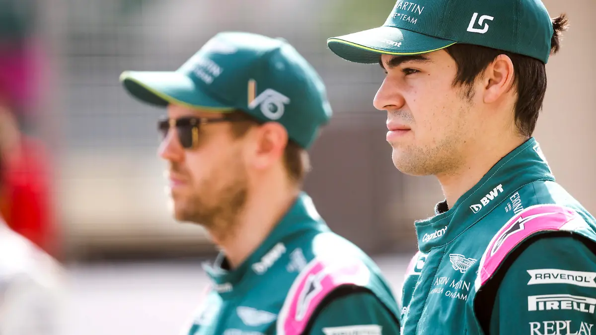 Gegen Lance Stroll zog Sebastian Vettel bei Aston Martin in den ersten Saisonrennen den Kürzeren