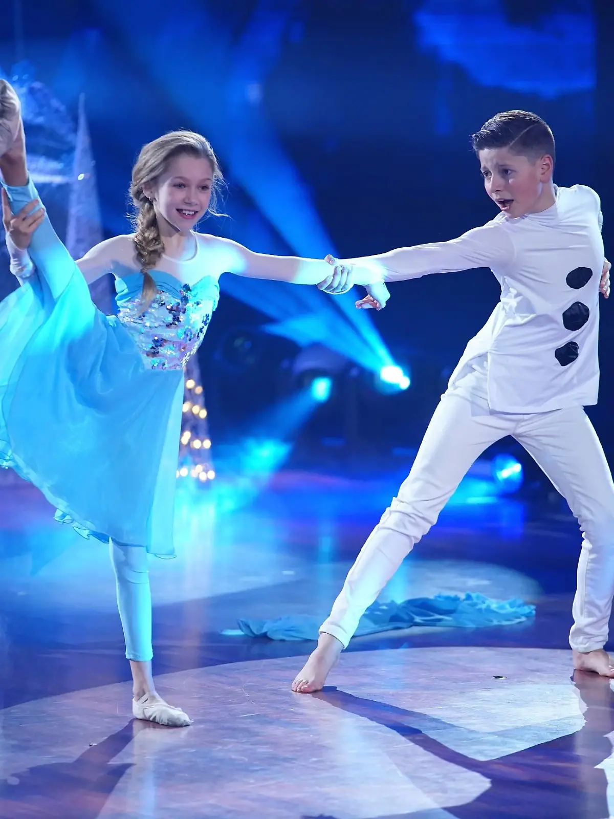Jona Szewczenko und Tanzpartner Tizio Tiago Domingues da Silva gewinnen die allererste „Let's Dance - Kids“-Staffel