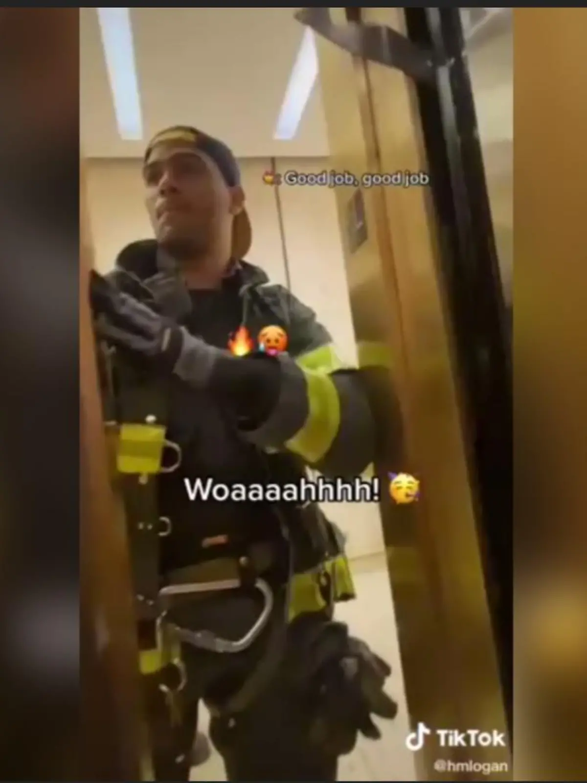 Ganz TikTok suchte diesen Mann: Dave Bliss, ein Feuerwehrmann aus New York