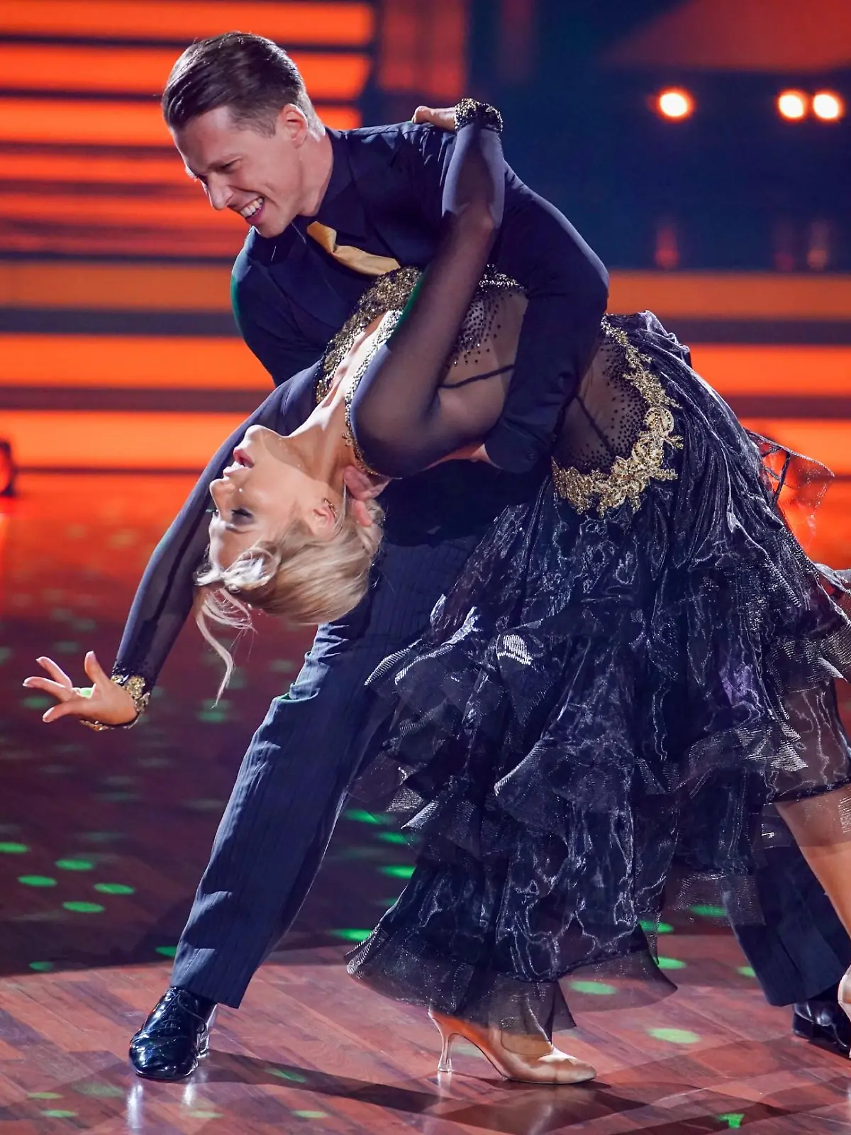 Valentina Pahde und Valentin Lusin knackten in Show 7 einen neuen "Let's Dance"-Rekord.