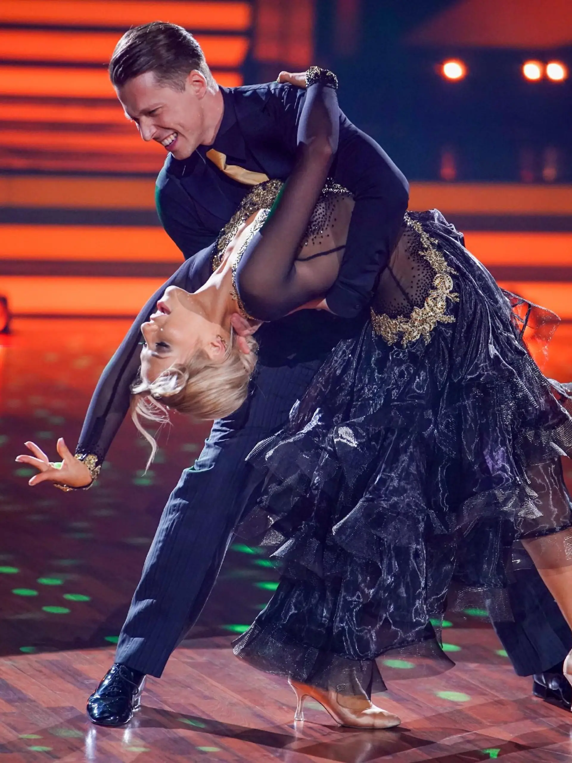 Valentina Pahde und Valentin Lusin knackten in Show 7 einen neuen "Let's Dance"-Rekord.