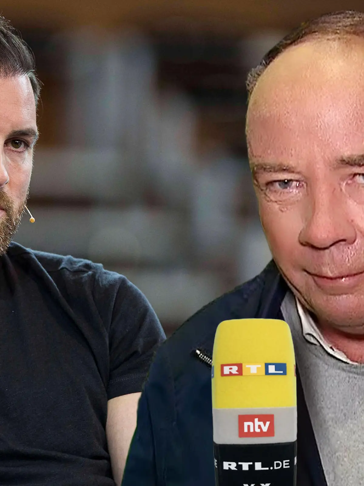 Kinderporno-Vorwürfe! RTL-Reporter Ulrich Klose (r.) begleitet den Prozess um Ex-Nationalspieler Christoph Metzelder (l.).