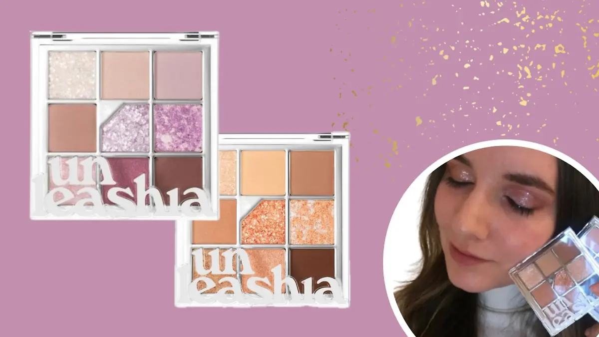 Wir haben die Lidschatten-Paletten Unleashia Glitterpedia geprüft.