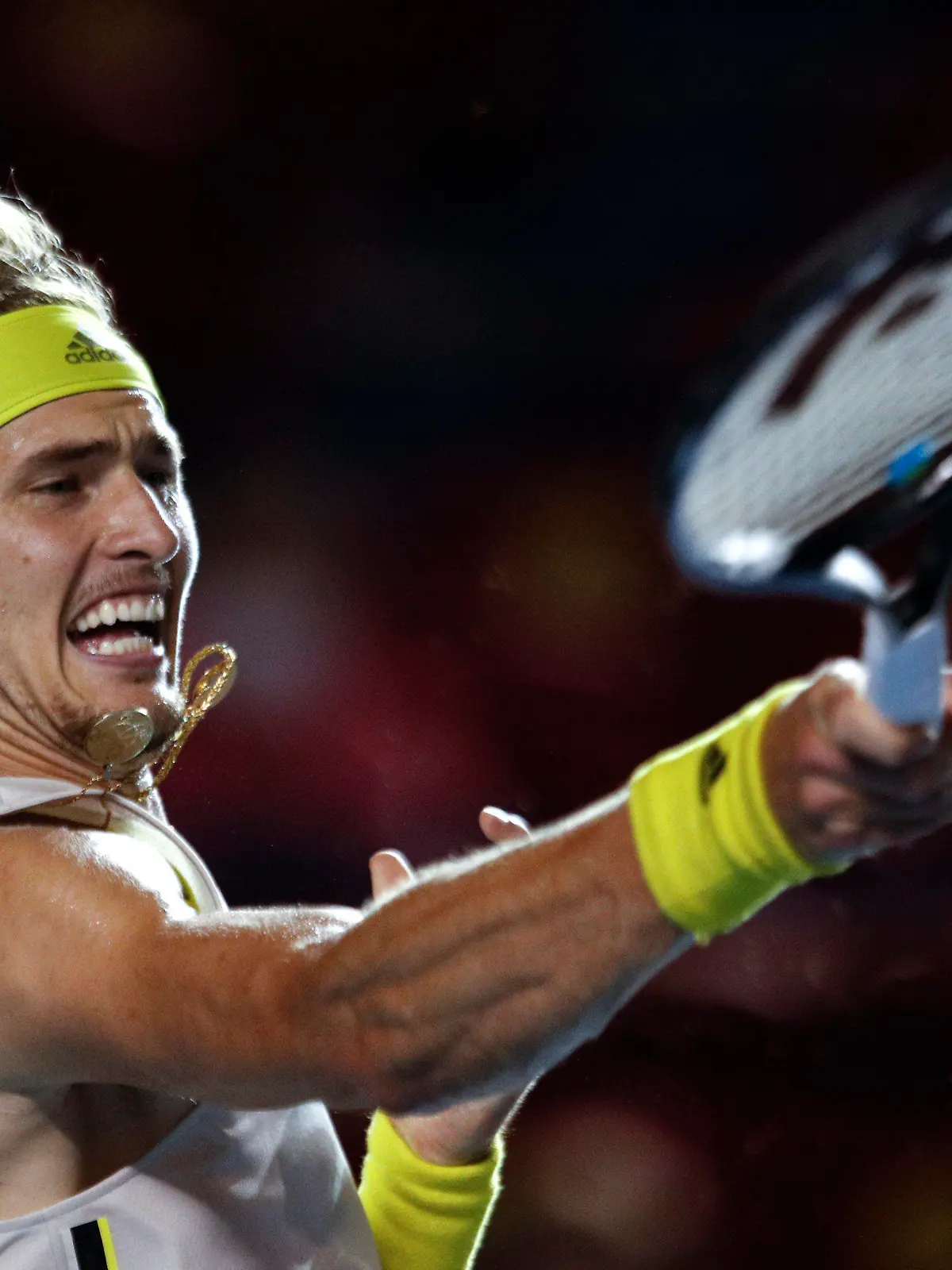 ARCHIV - 19.03.2021, Mexiko, Acapulco: Tennis: ATP-Tour, Einzel, Herren, Halbfinale. Koepfer (Donaueschingen) - Zverev (Hamburg). Alexander Zverev in Aktion. (zu dpa «Nach Absage für Marbella: Zverev plant für ATP-Turnier in Monaco») Foto: Rebecca Blackwell/AP/dpa +++ dpa-Bildfunk +++