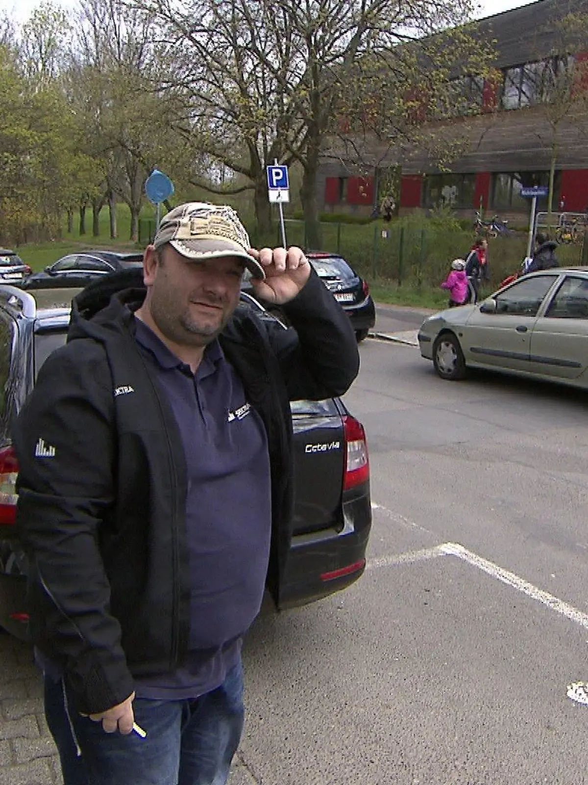 Dresden Kita Behindertenparkplatz