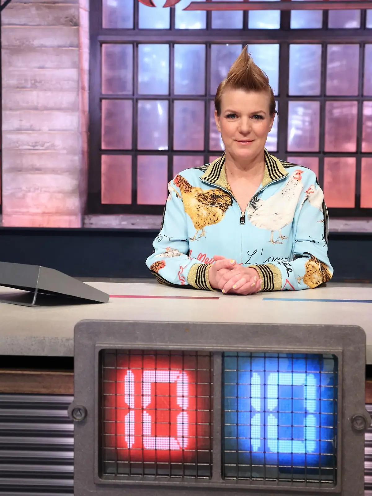 Mirja Boes überrascht bei "Grill den Henssler" mit einem neuen Styling.