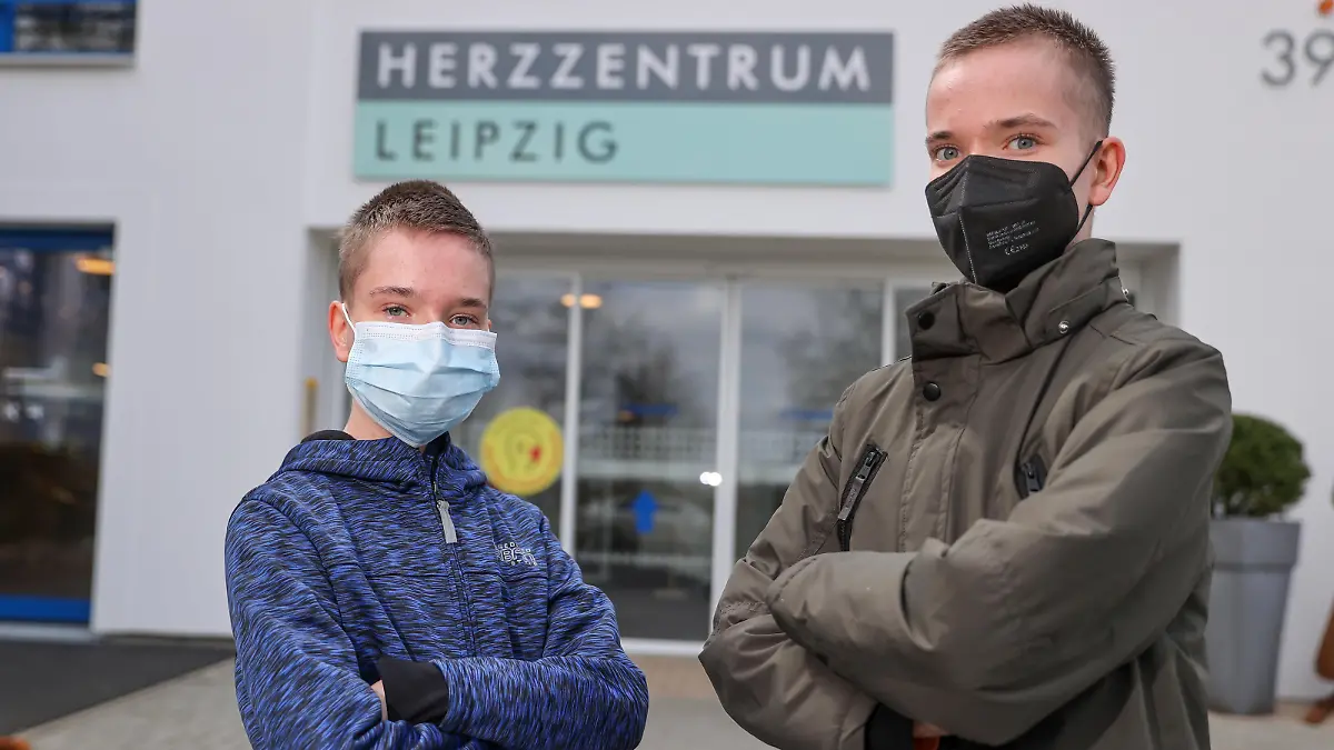 Zwillinge Jamie und Kilian