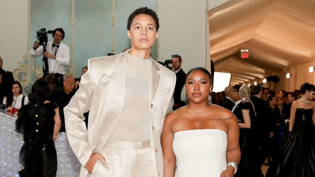 Brittney Griner, Cherelle Griner - THE METROPOLITAN MUSEUM OF ARTS COSTUME INSTITUTE BENEFIT CELEBRATING THE OPENING OF Karl Lagerfeld: A Line of Beauty - RED CARPET ARRIVALS, Manhattan, United States, 01.05.2023.
