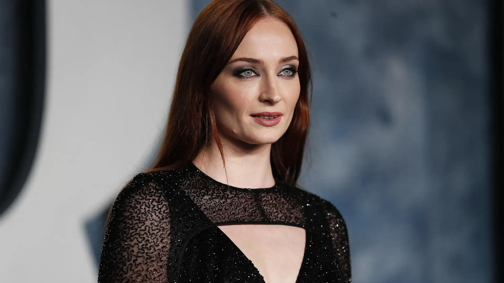 Sophie Turner arrives at the Vanity Fair Oscar party after the 95th Academy Awards, known as the Oscars, in Beverly Hills, California, U.S., March 12, 2023. REUTERS/Danny Moloshok