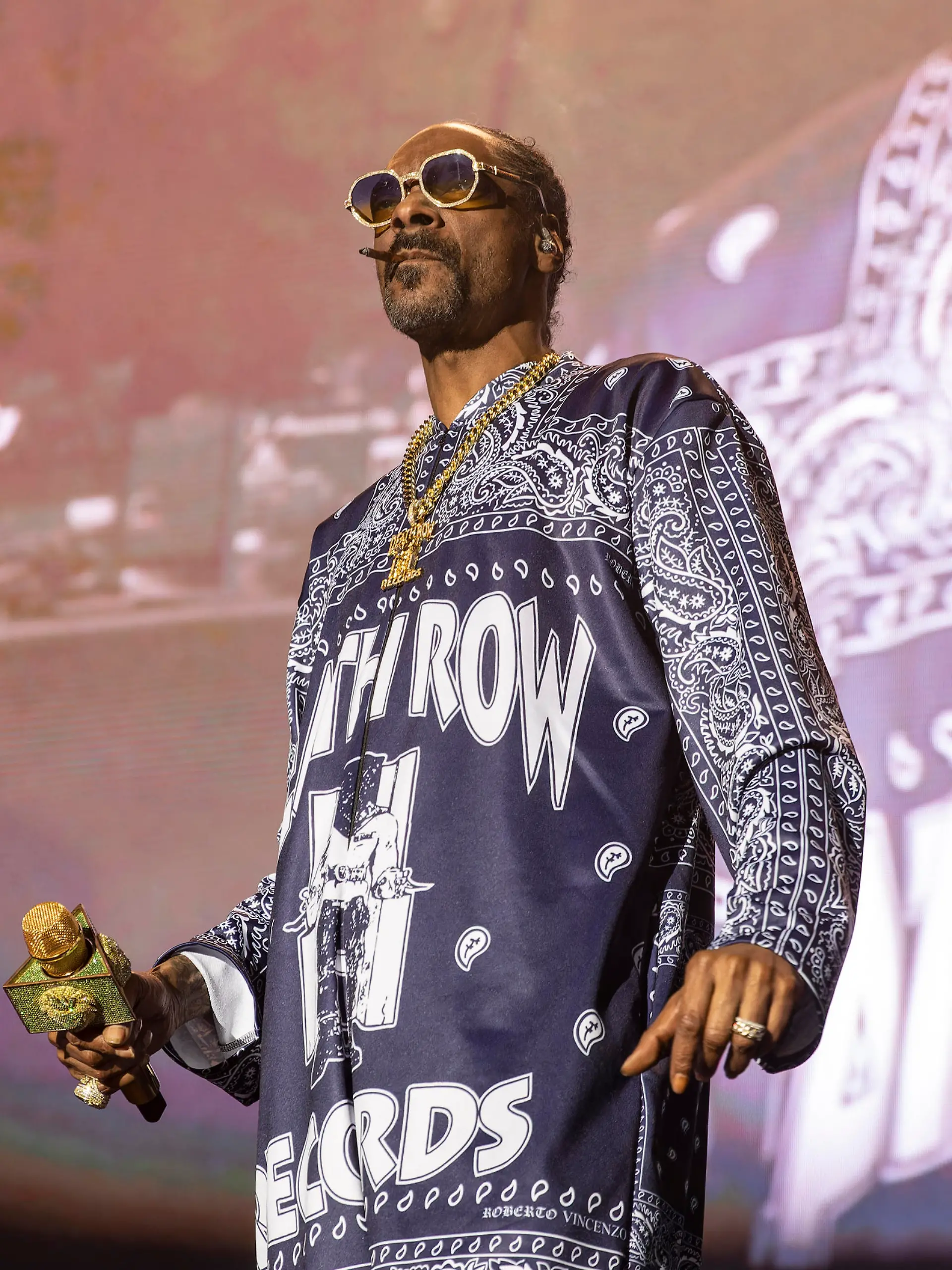 Snoop Dogg performs at Manchester Arena, Manchester, England 15th March 2023 as part of his I Wanna Thank Me Tour, Credit:Mike Gray / Avalon