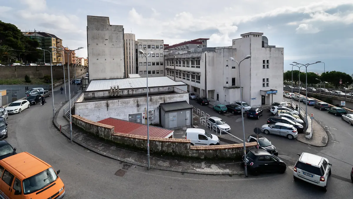 Das "Arnaldo Pugliese Ciaccio" Krankenhaus in der italienischen Stadt Catanzaro.