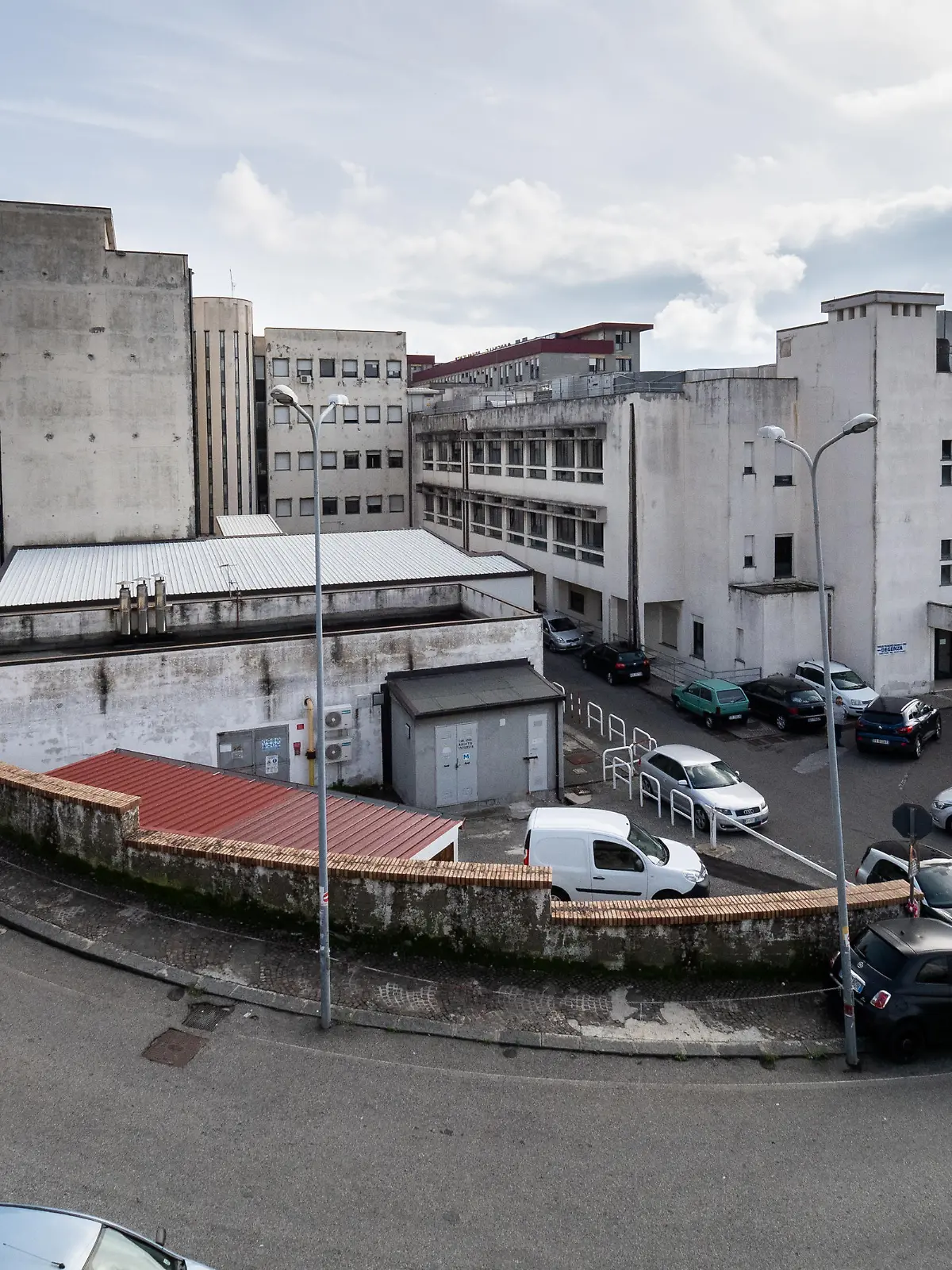 Das "Arnaldo Pugliese Ciaccio" Krankenhaus in der italienischen Stadt Catanzaro.