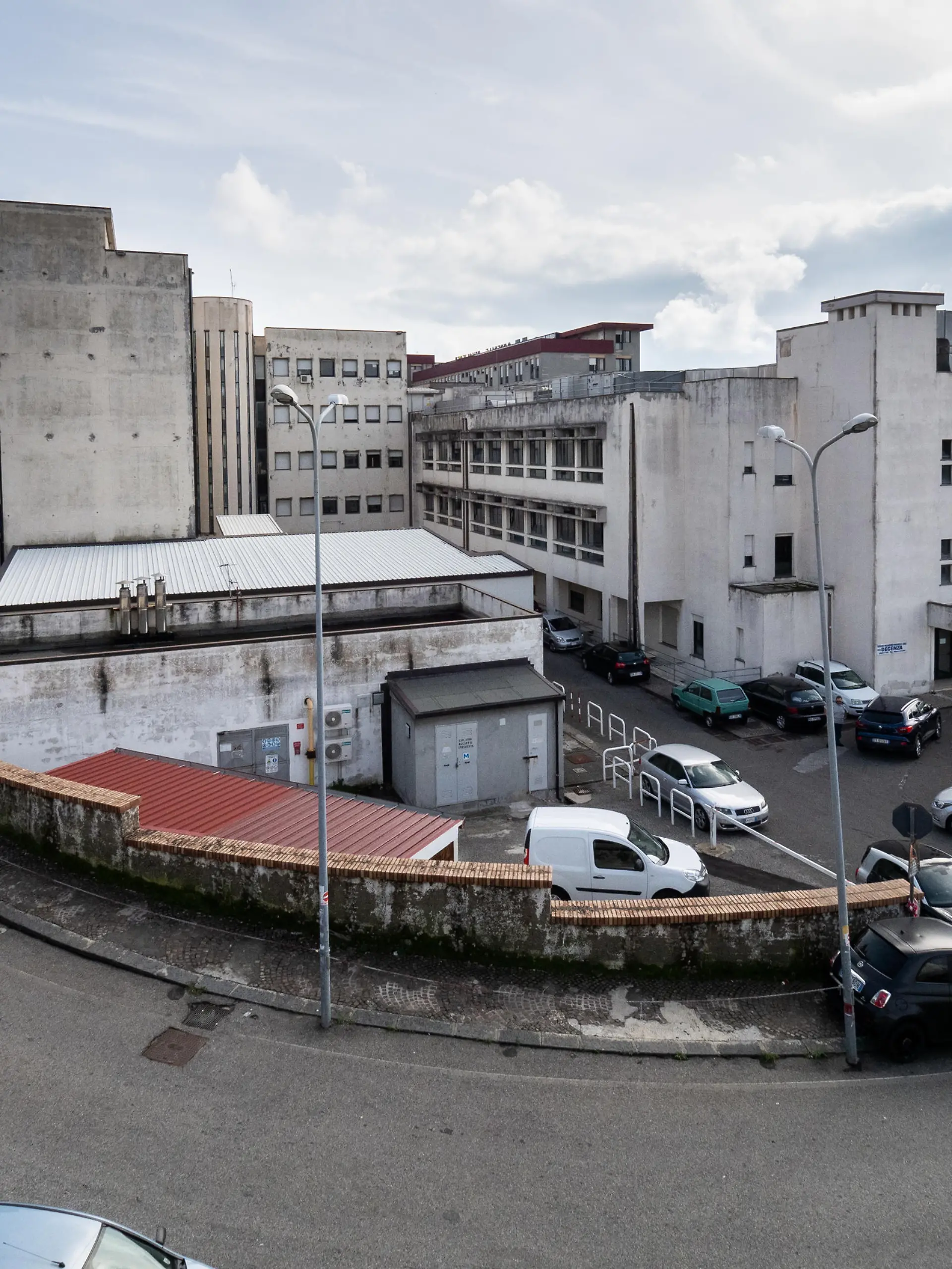 Das "Arnaldo Pugliese Ciaccio" Krankenhaus in der italienischen Stadt Catanzaro.