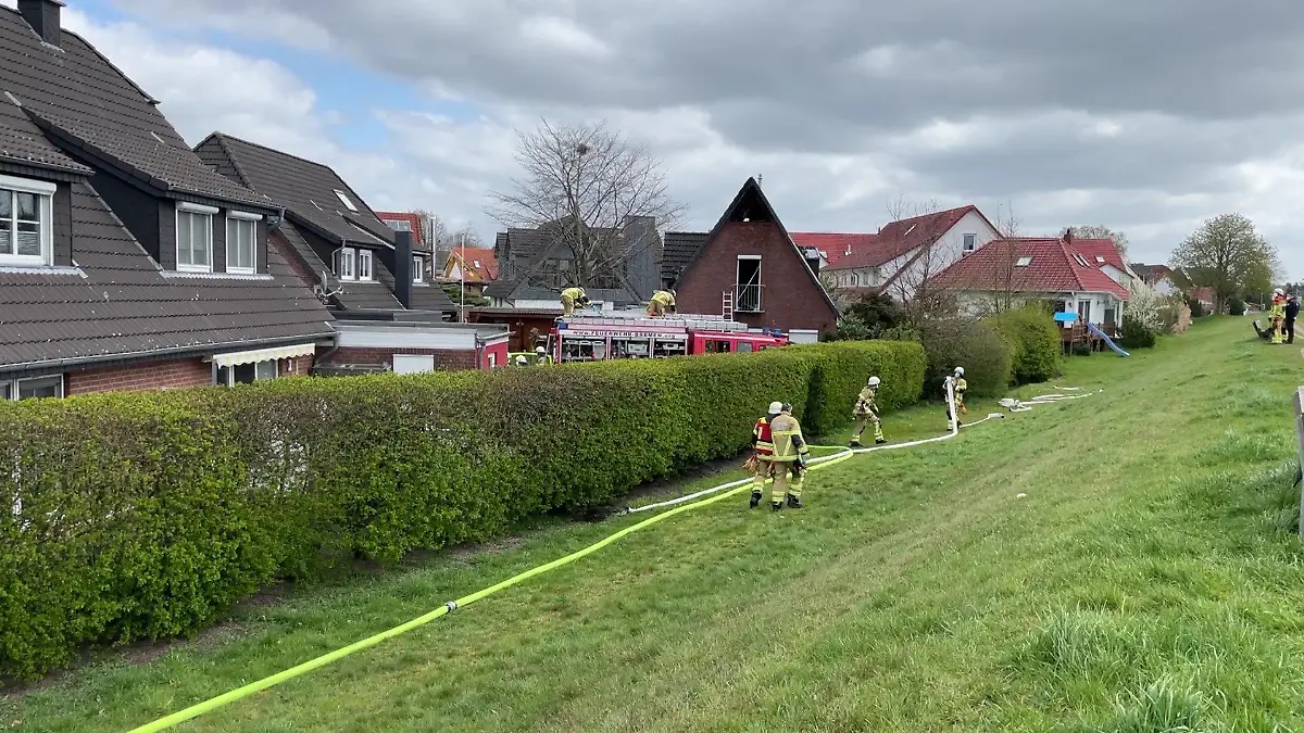 Feuer in Bremen