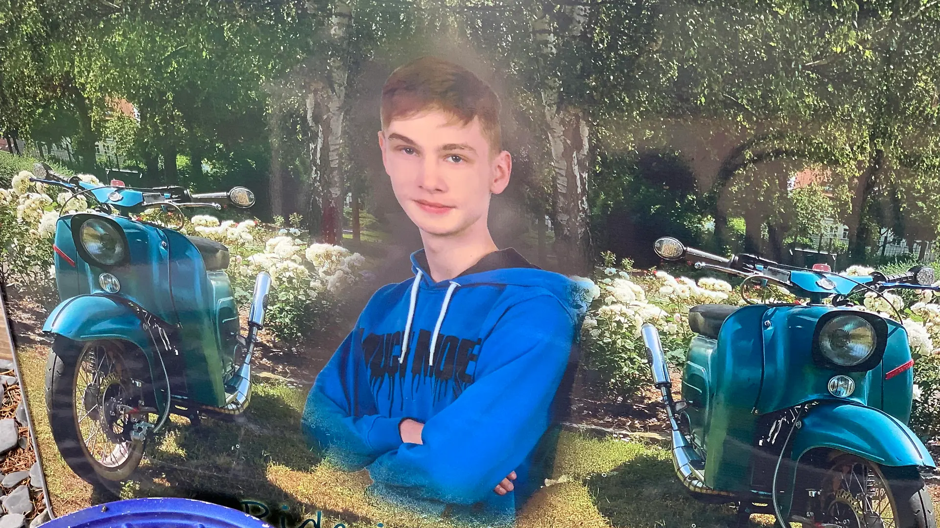 Justin (†18) aus Delitzsch wurde im Sommer 2017 totgefahren.