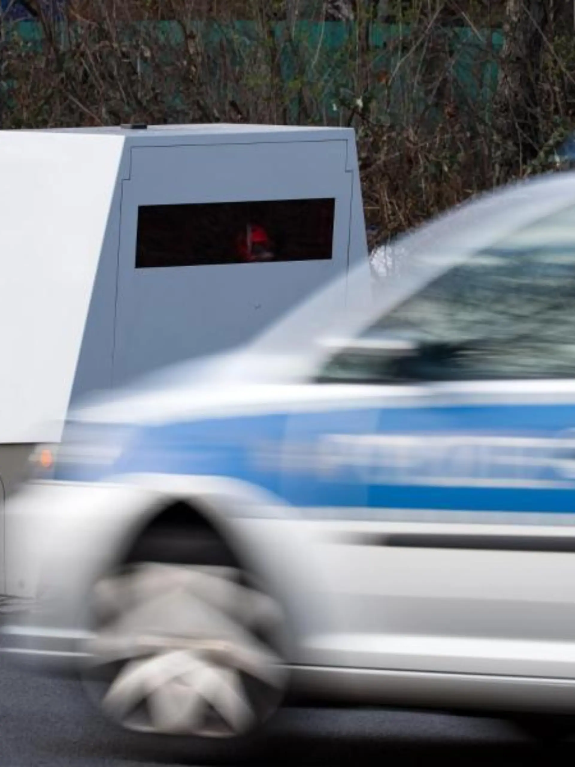 Mobiler Blitzwagen