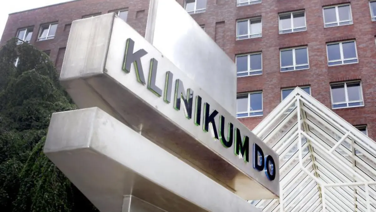 Blick auf das Klinikum in Dortmund
