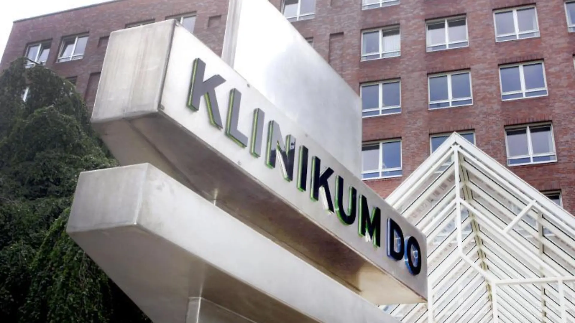 Blick auf das Klinikum in Dortmund
