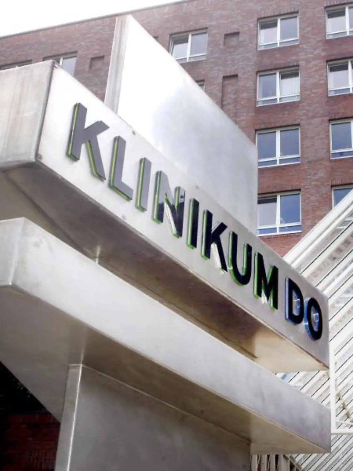 Blick auf das Klinikum in Dortmund