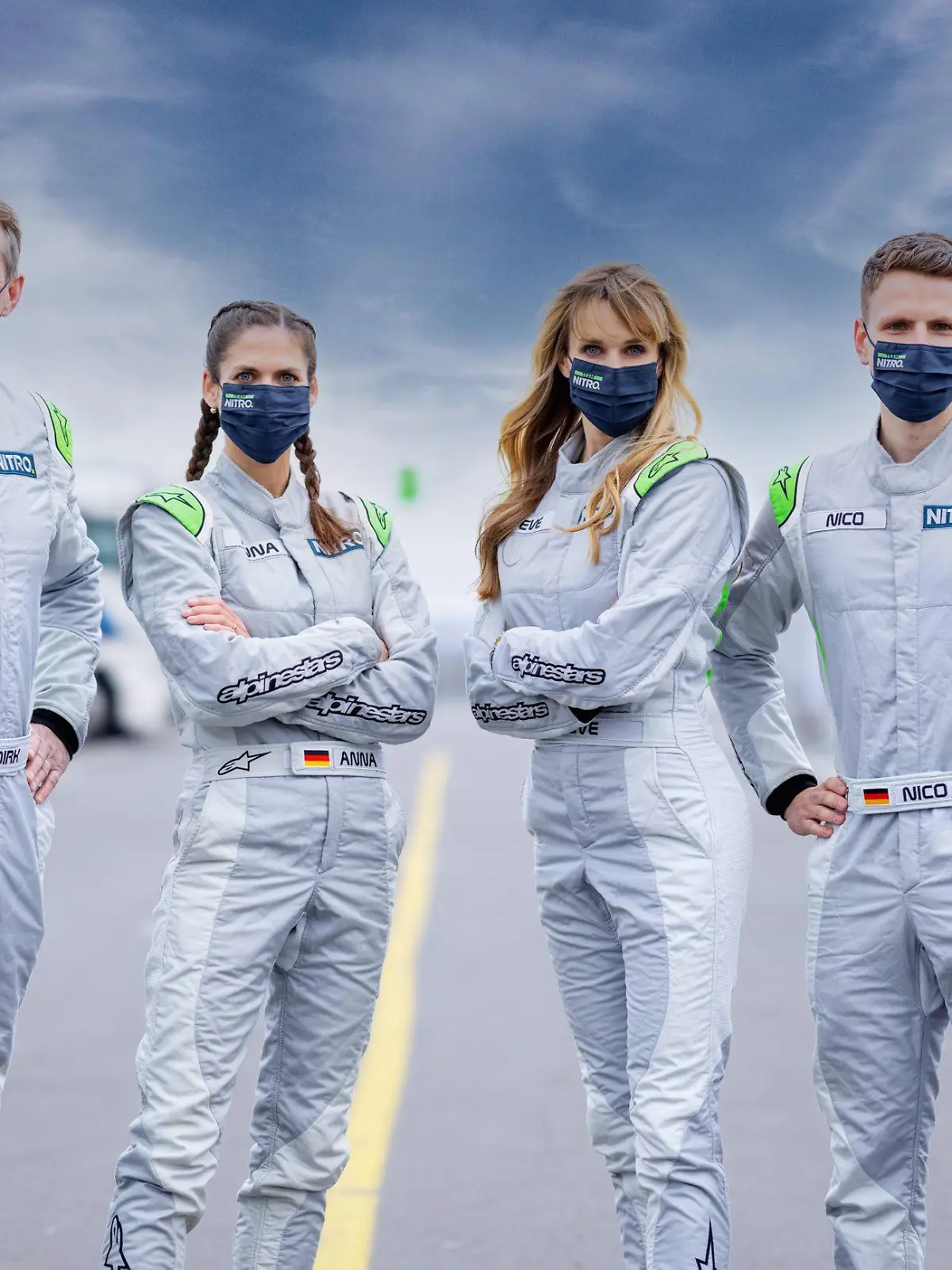On-air-Team für das ADAC GT Masters