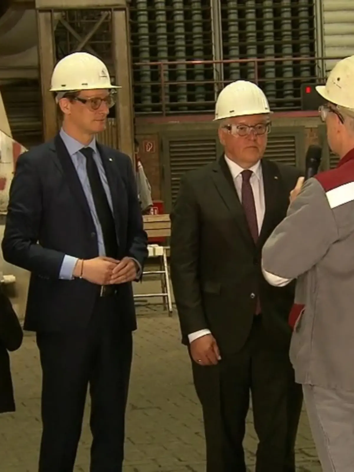 Bild zu: "Steinmeier bei thyssenkrupp"