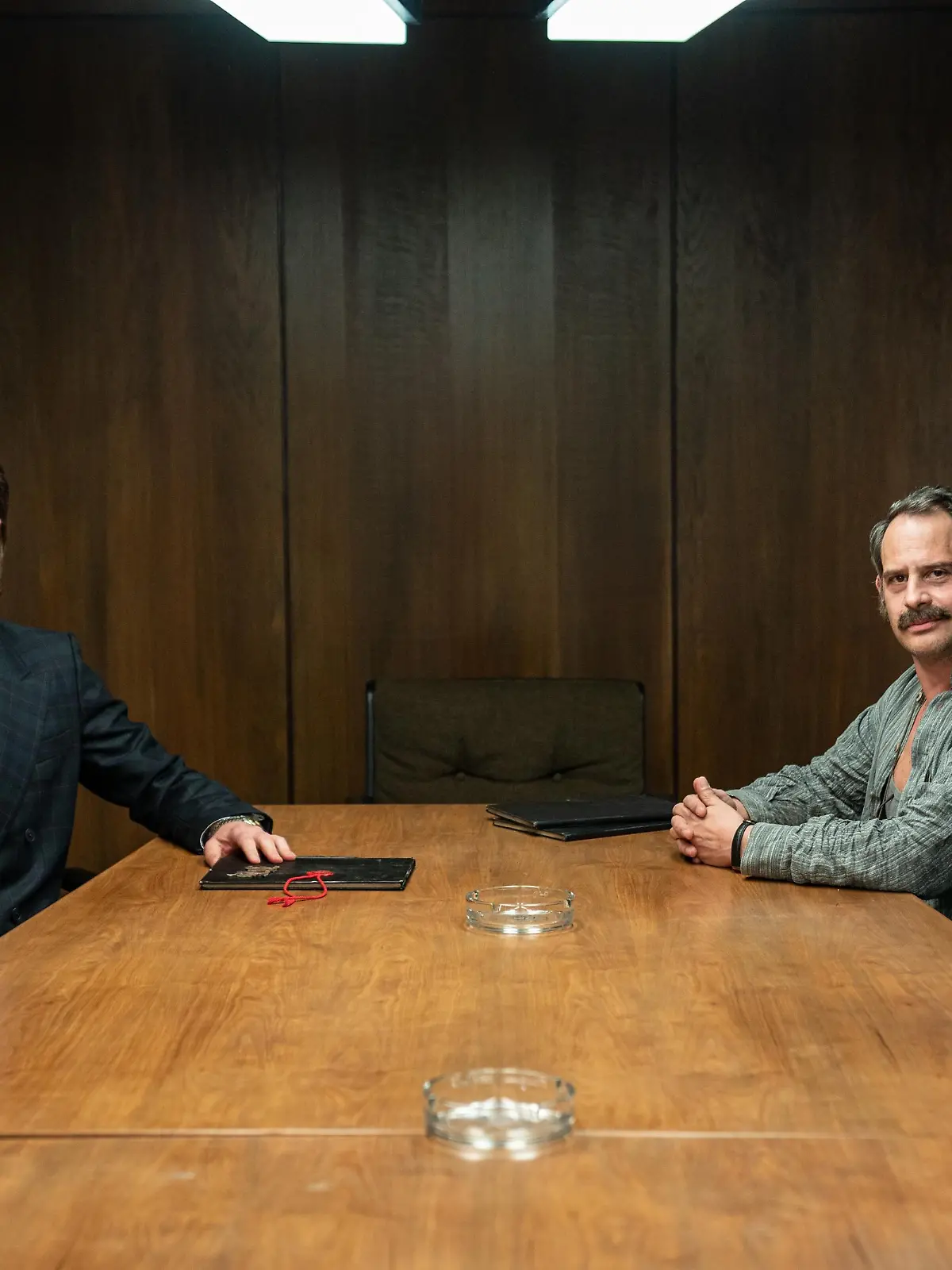 Lars Eidinger und Moritz Bleibtreu