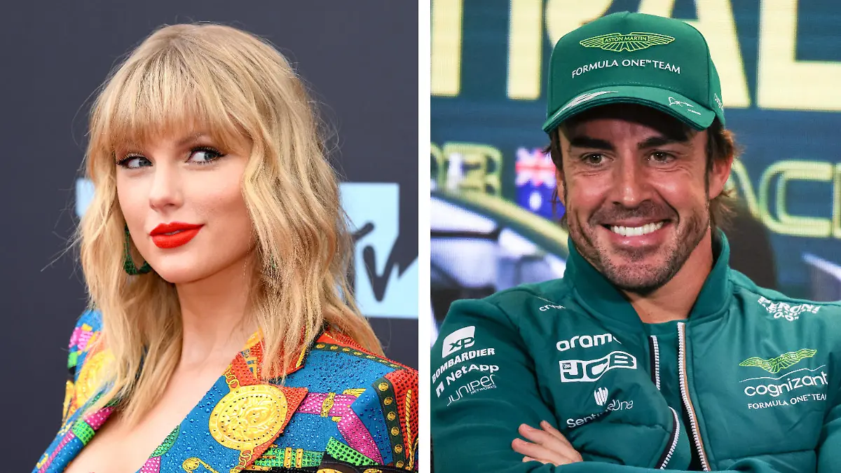 Taylor Swift und Fernando Alonso