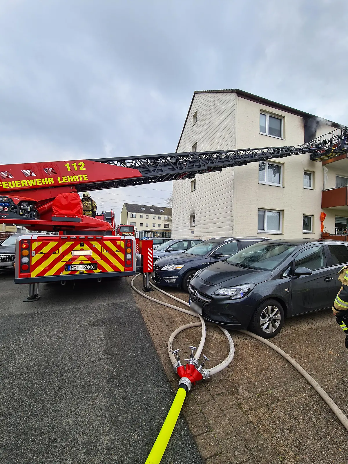 Eine brennende Fritteuse sorgte in Lehrte fast für einen Wohnungsbrand.