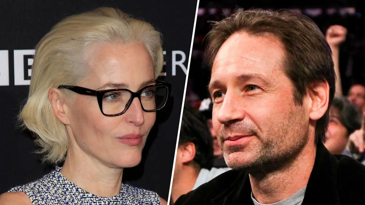 Mini-Reunion der "Akte X"-Stars Gillian Anderson und David Duchovny