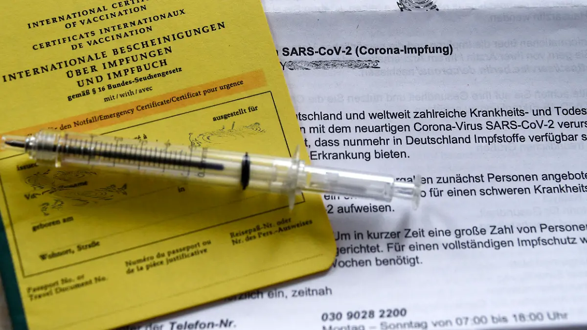 Einladung zum Impfen gegen Corona.