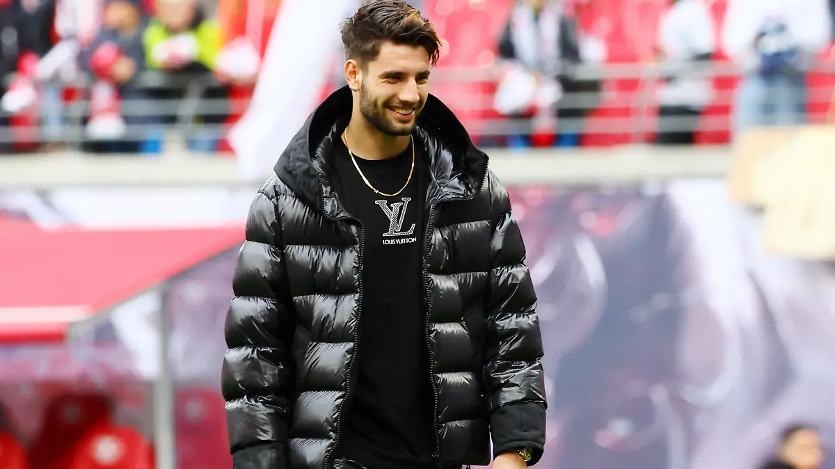 RB Leipzig - Hoffenheim / Bundesliga Leipzig,Ê29.04.2023, Red Bull Arena, Fussball, Bundesliga, Spieltag 30 , ÊRB Leipzig vs. TSG 1899 HOFFENHEIM 1:0 1:0 , Nach der Partie. Im Bild: Dominik Szoboszlai RB Leipzig, rot-gesperrt auf dem Spielfeld , Fotos: PICTURE POINT / Roger Petzsche ,Ê Nur für journalistische Zwecke. Only for editorial use DFL regulations prohibit any use of photographs as image sequences and/or quasi-video.   , *** RB Leipzig Hoffenheim Bundesliga Leipzig,Ê29 04 2023, Red Bull Arena, Football, Bundesliga, Matchday 30 , ÊRB Leipzig vs TSG 1899 HOFFENHEIM 1 0 1 0 , After the match In the picture Dominik Szoboszlai RB Leipzig, red locked on the pitch , Photos PICTURE POINT Roger Petzsche ,Ê Only for journalistic use Only for editorial use DFL regulations prohibit any use of photographs as image sequences and or quasi video   , Picture Point
