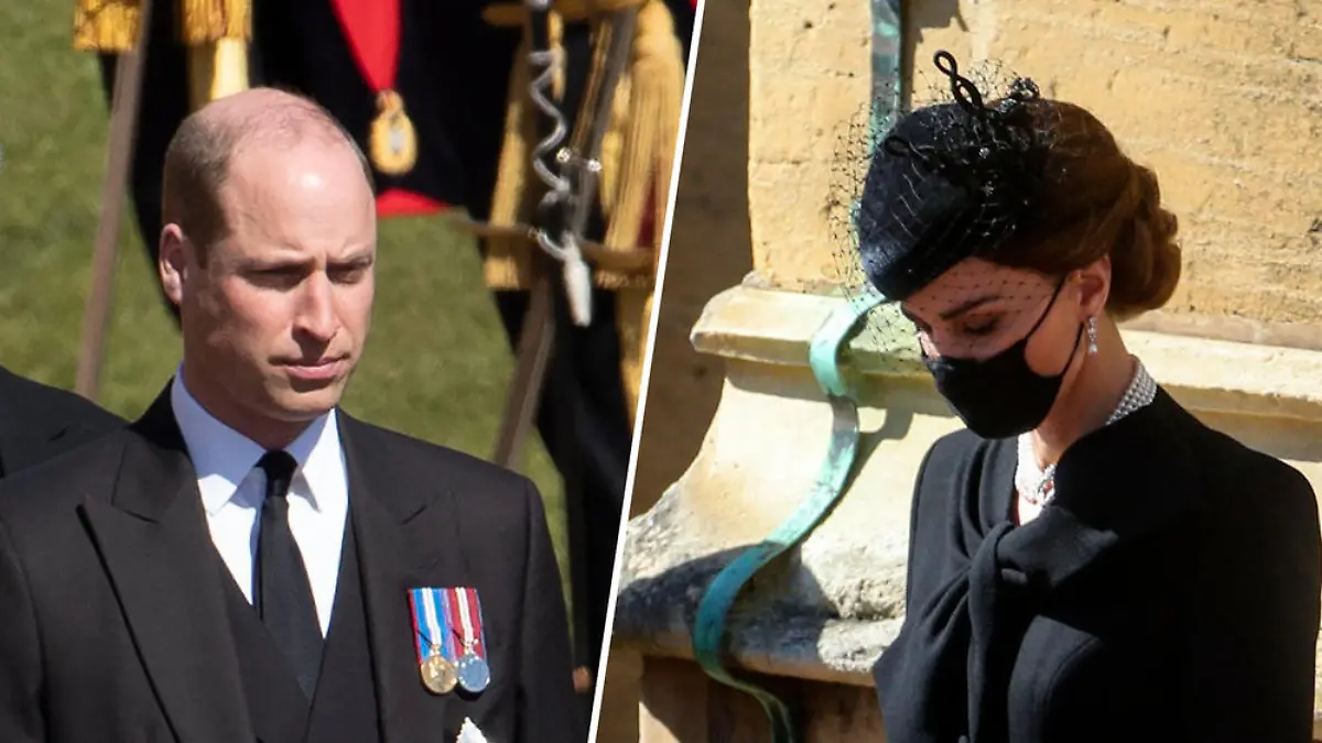 So ehren William und Kate Prinz Philip nach der Trauerfeier
