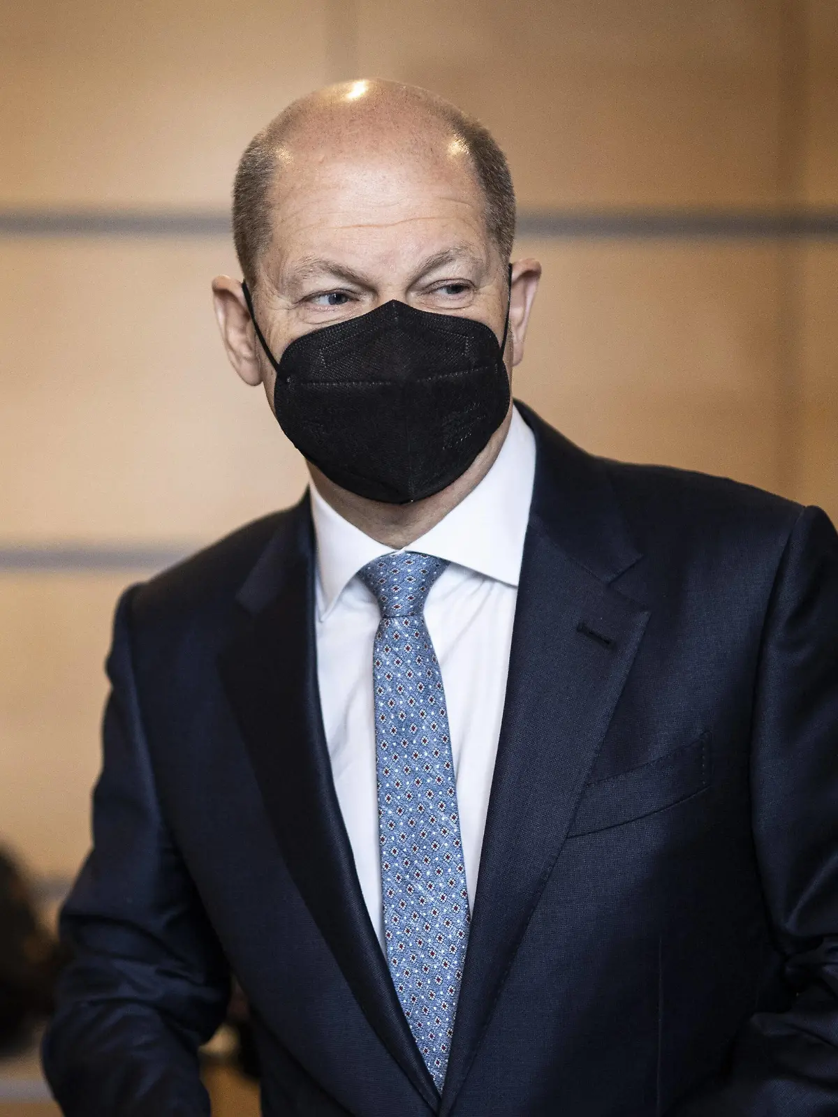  Olaf Scholz, Bundesminister der Finanzen, aufgenommen im Rahmen eines Statements vor Beginn der Eurogruppensitzung in Berlin, 16.04.2021. Berlin Germany *** Olaf Scholz, Federal Minister of Finance, recorded during a statement before the start of the Eurogroup meeting in Berlin, 16 04 2021 Berlin Germany Copyright: xFlorianxGaertnerx