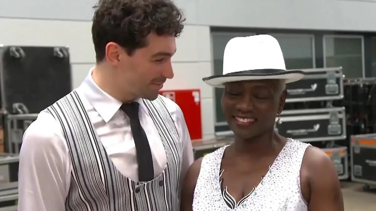 Tanzprofi Andrzej Cibis ist stolz auf Auma Obama Weil sie niemals aufgibt