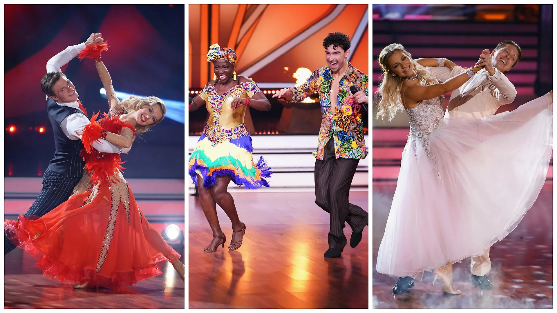 Jeden Samstag fängt Katia mit ihrem Team mit neuen Entwürfen für die Show an. Sonntags wird mit dem Nähen begonnen und am Mittwochabend müssen die Outfits fertig sein.
