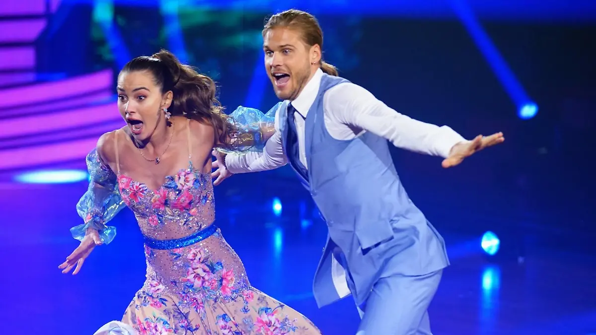 Rúrik Gíslason und Renata Lusin haben in der letzten Show wieder Gas gegeben.