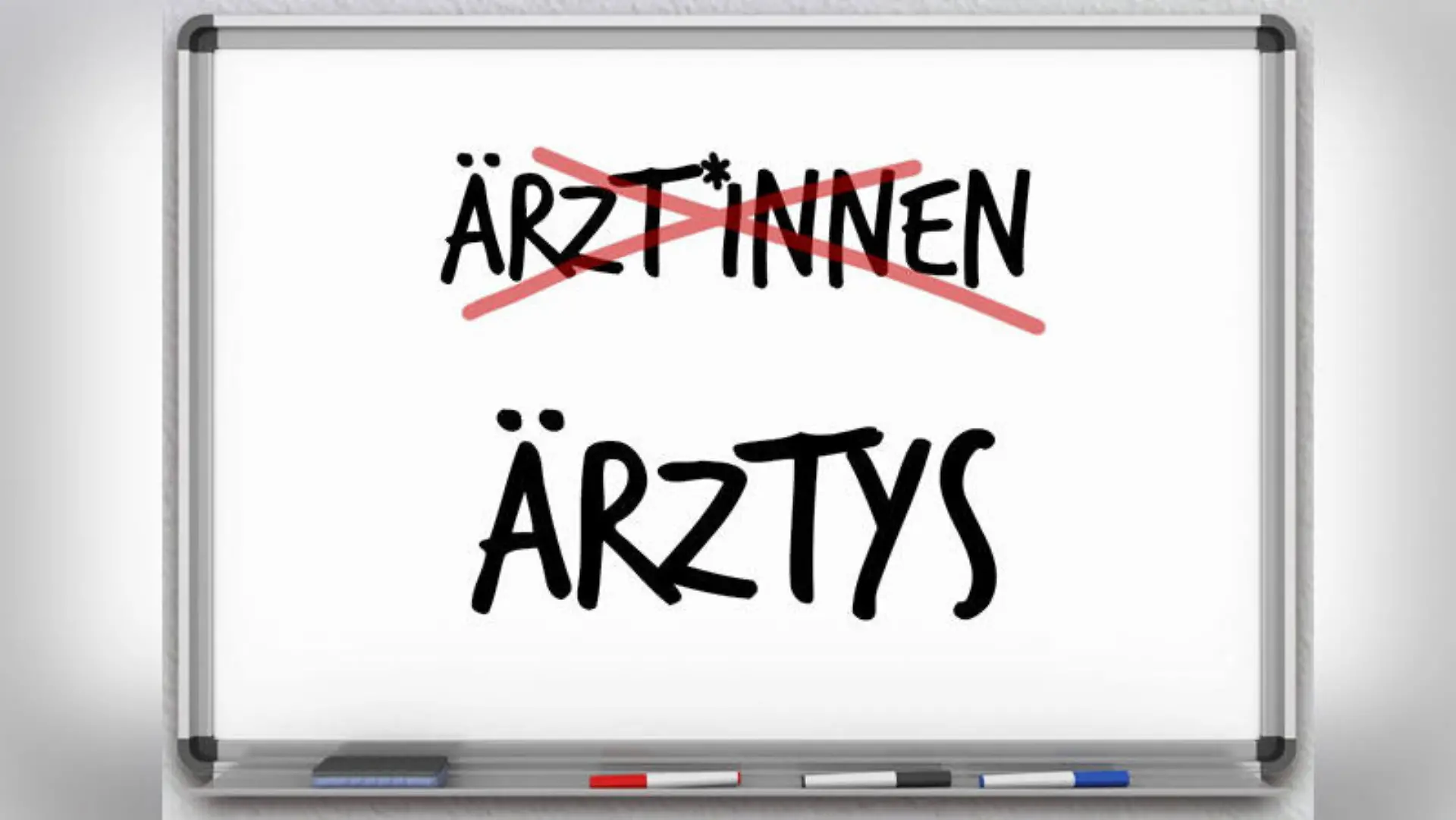 Gleichberechtigung beginnt mit Sprache! Und in der deutschen Sprache – so schön sie auch ist – hat ganz klar der Mann die Hosen an.