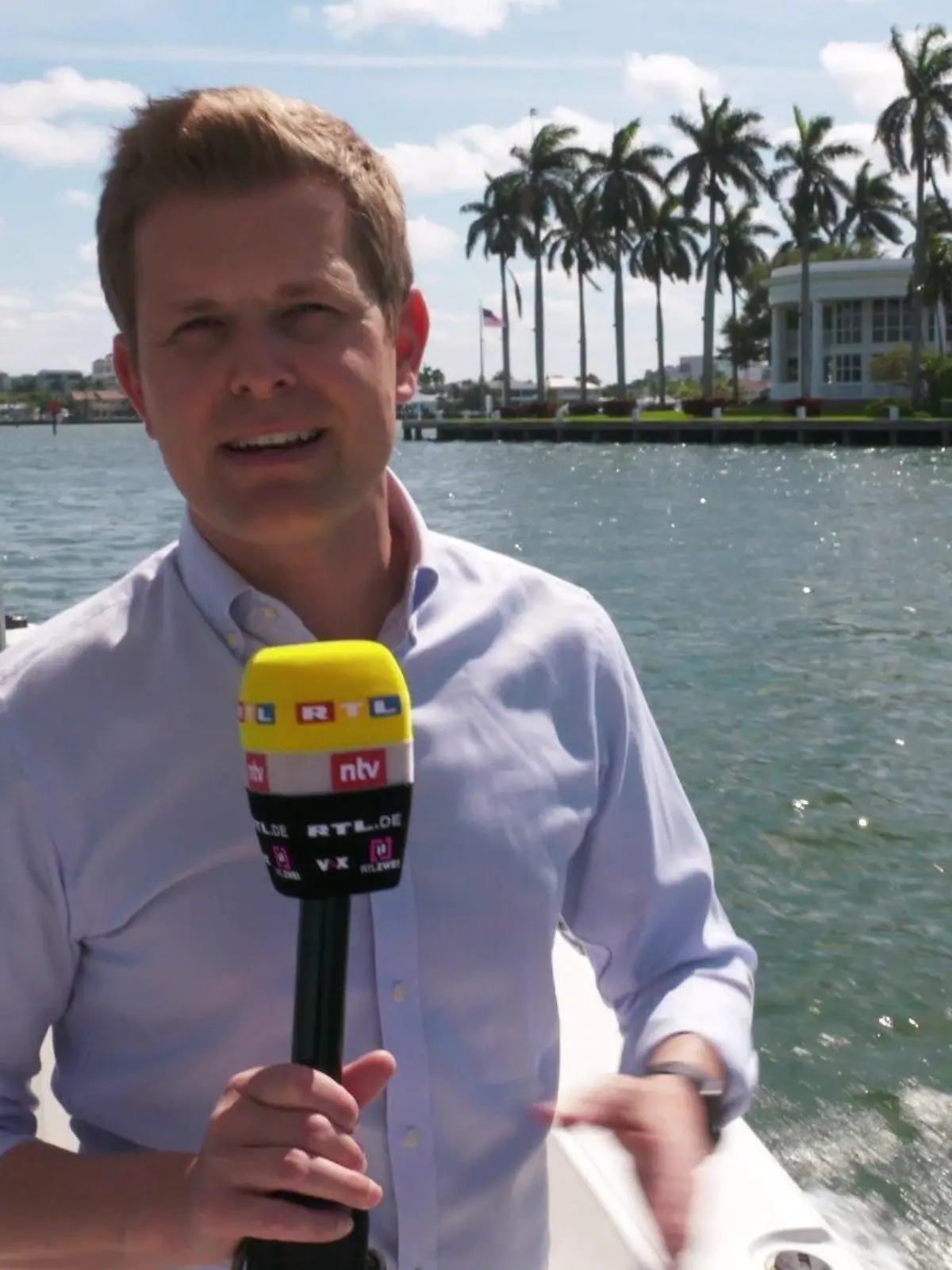 RTL-Reporter Dominik Maur
