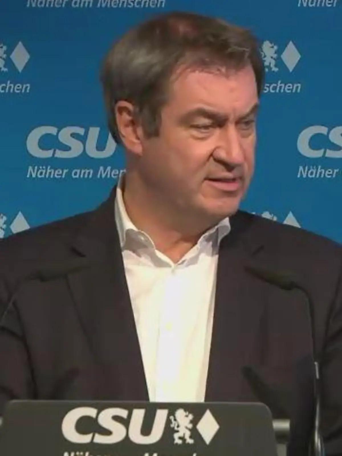 Markus Söder ist bereit, als Kanzlerkandidat der Union anzutreten.