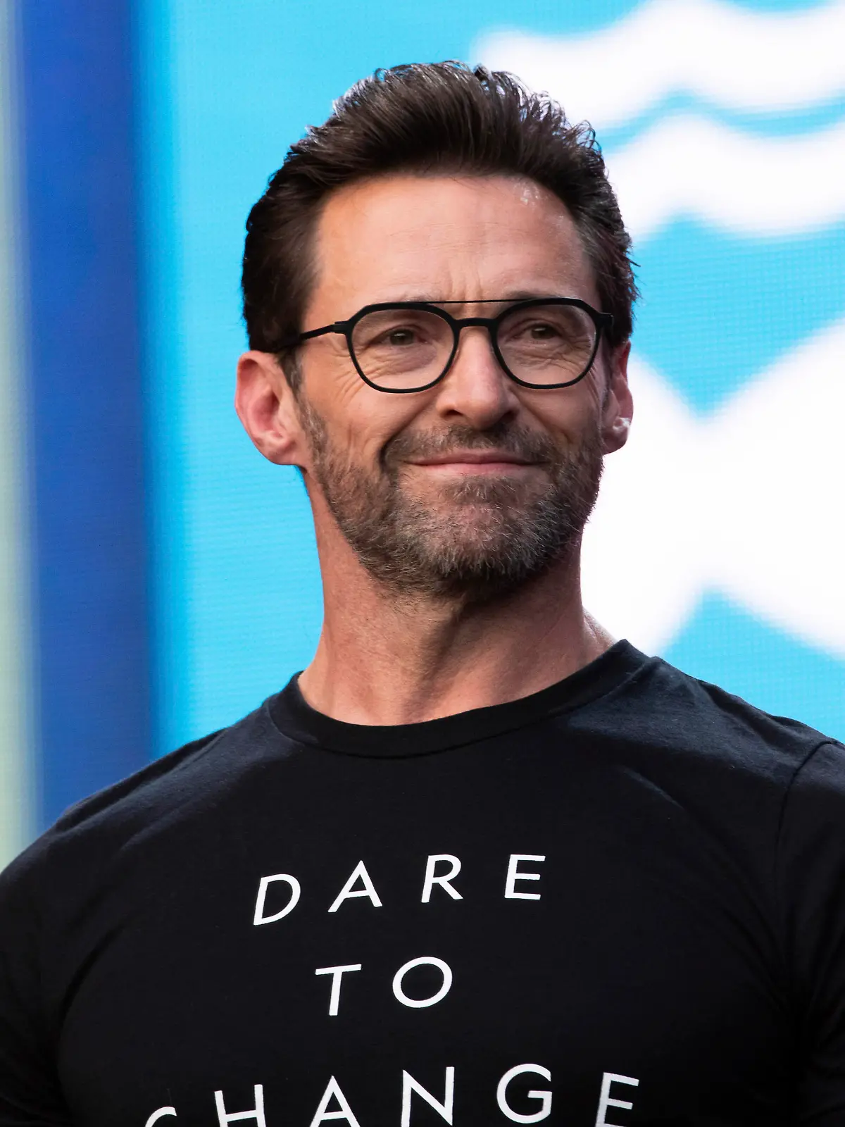 Hugh Jackman speaks at the 2019 Global Citizen Festival in Central Park on Saturday, Sept. 28, 2019, in New York. (Photo by Charles Sykes/Invision/AP)