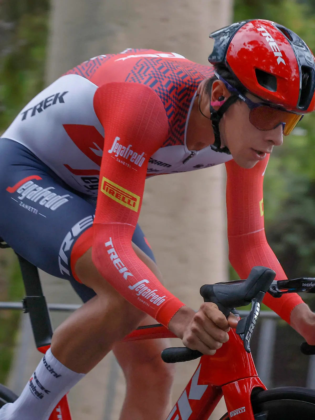 ROT // Antonio Tiberi (Italien / Team Trek - Segafredo) - Prolog in Adelaide - Santos Tour Down Under 2023 -