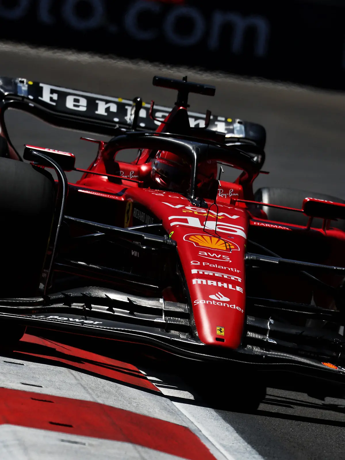 Azerbaijan Grand Prix - Sprint - Baku City Circuit. Charles Leclerc (MON) Ferrari SF-23. Formula 1 World Championship, Rd 4, Azerbaijan Grand Prix, Saturday 29th April 2023. Baku City Circuit, Azerbaijan. URN:71940096