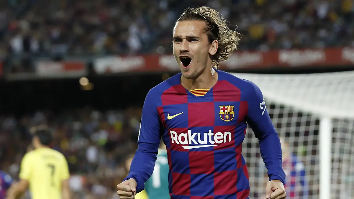 Antoine Griezmann of FC Barcelona, Barca during the LaLiga Santander match between FC Barcelona and Villarreal CF at the Camp Nou stadium on September 24, 2019 in Barcelona, Spain LaLiga Santander 2019/2020 xVIxVIxImagesx/xMauricexvanxSteenxIVx PUBLICATIONxINxGERxSUIxAUTxONLY 202468489