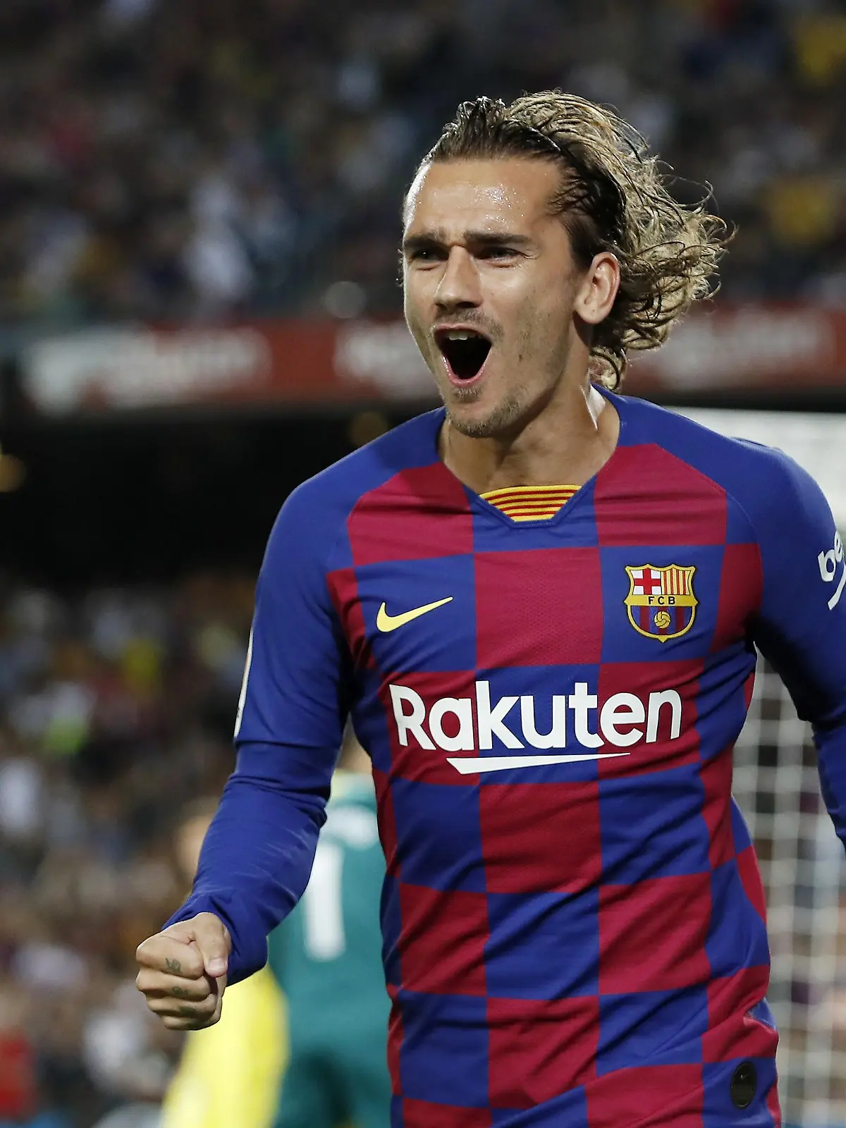 Antoine Griezmann of FC Barcelona, Barca during the LaLiga Santander match between FC Barcelona and Villarreal CF at the Camp Nou stadium on September 24, 2019 in Barcelona, Spain LaLiga Santander 2019/2020 xVIxVIxImagesx/xMauricexvanxSteenxIVx PUBLICATIONxINxGERxSUIxAUTxONLY 202468489
