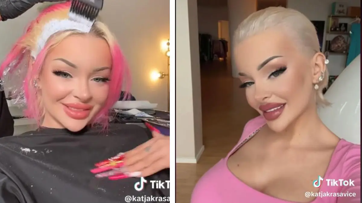 Katja Krasavice wagt ein haariges Makeover.
