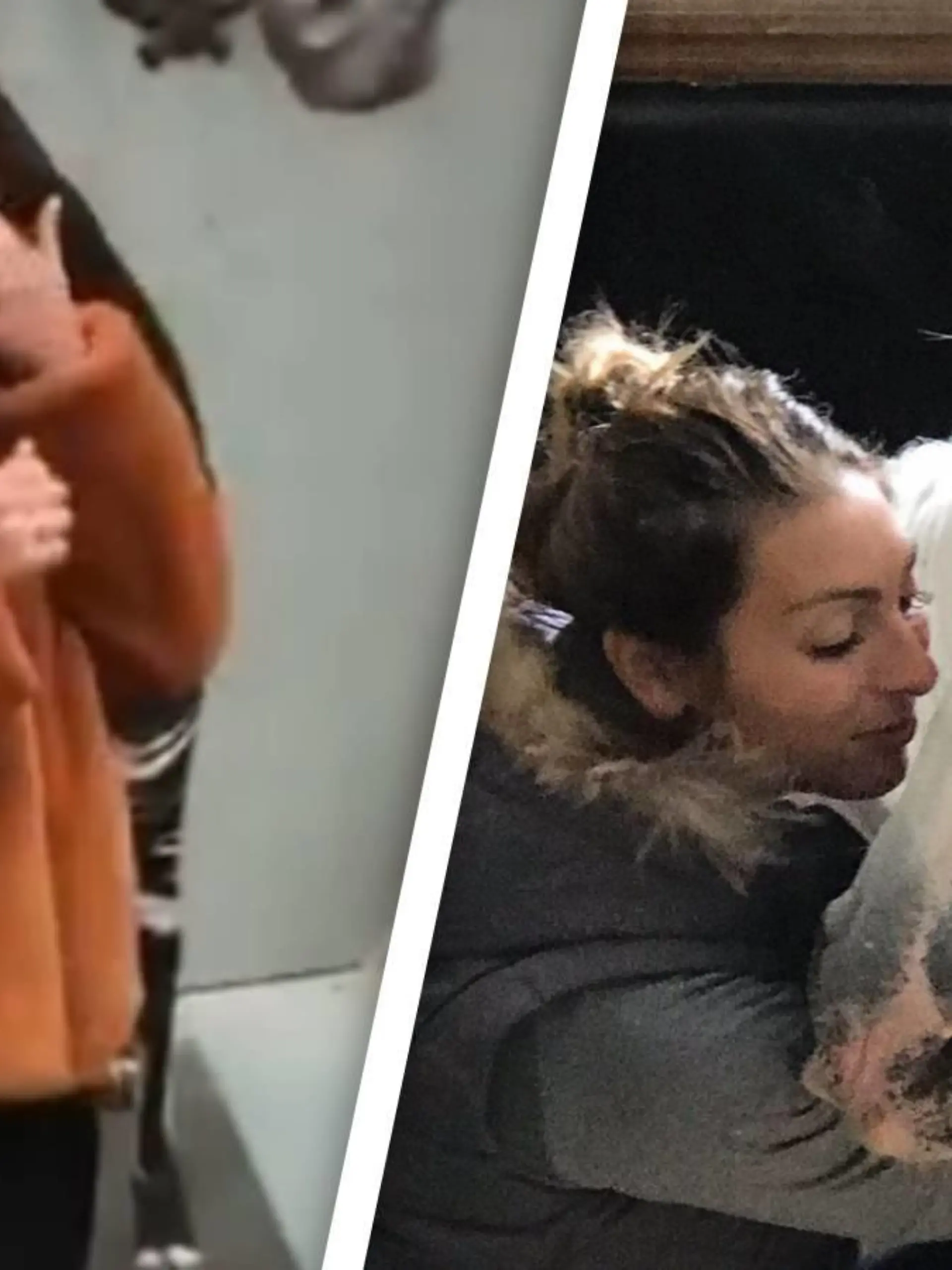 Luisa Zissman reagiert mit Tränen, als sie ihr verstorbenes Pferd zum ersten Mal ausgestopft sieht.