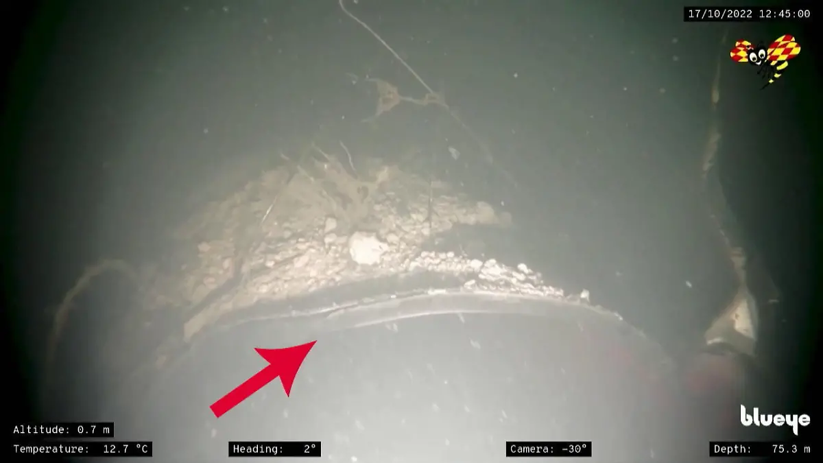 Video zeigt Ausmaß der Schäden an Nord Stream 1 Drohne inspiziert Pipeline
