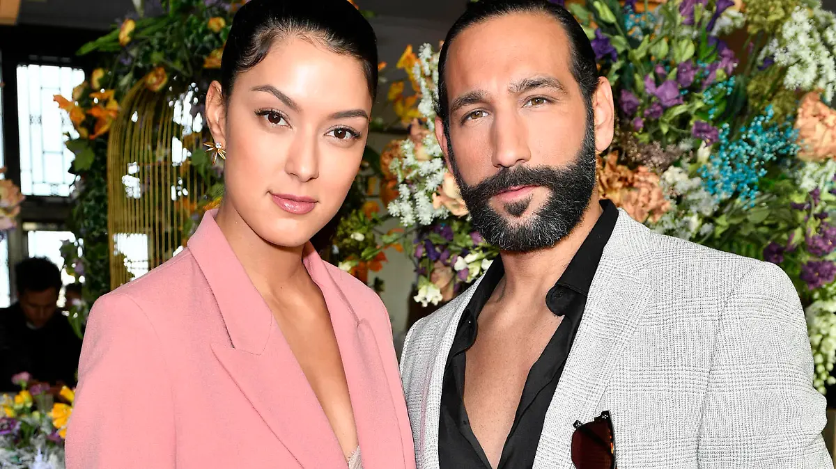 Rebecca Mir mit Lebenspartner Massimo Sinato beim Thomas Sabo Press Cocktail auf der Berlin Fashion Week Autumn/Winter 2020 im China Club. Berlin, 15.01.2020 *** Rebecca Mir with life partner Massimo Sinato at the Thomas Sabo Press Cocktail at the Berlin Fashion Week Autumn Winter 2020 at the China Club Berlin, 15 01 2020 Foto:xF.xKernx/xFuturexImage